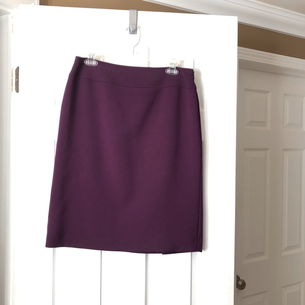 Plum Tahiti skirt.